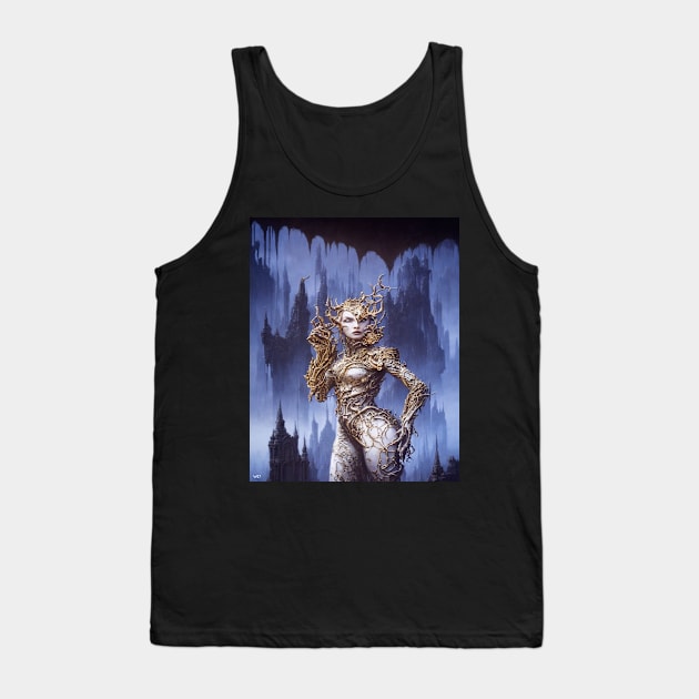 Futuristic world of mutans and aliens Tank Top by Marcel1966